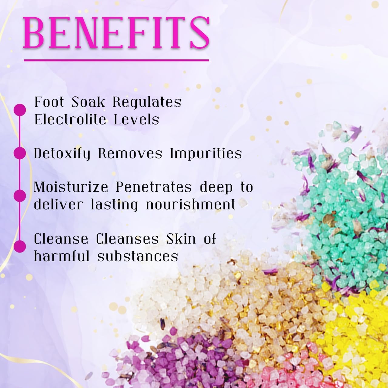 Bath Salts, Bath Salts for Women Relaxing, Mothers Day Birthday Gift, with Dead Sea Salt, Essential Oils, Minerals and Dried Flower, Spa Bath & Foot Soak, Individual Tubes, Travel Size, 8 Scents, 8 oz