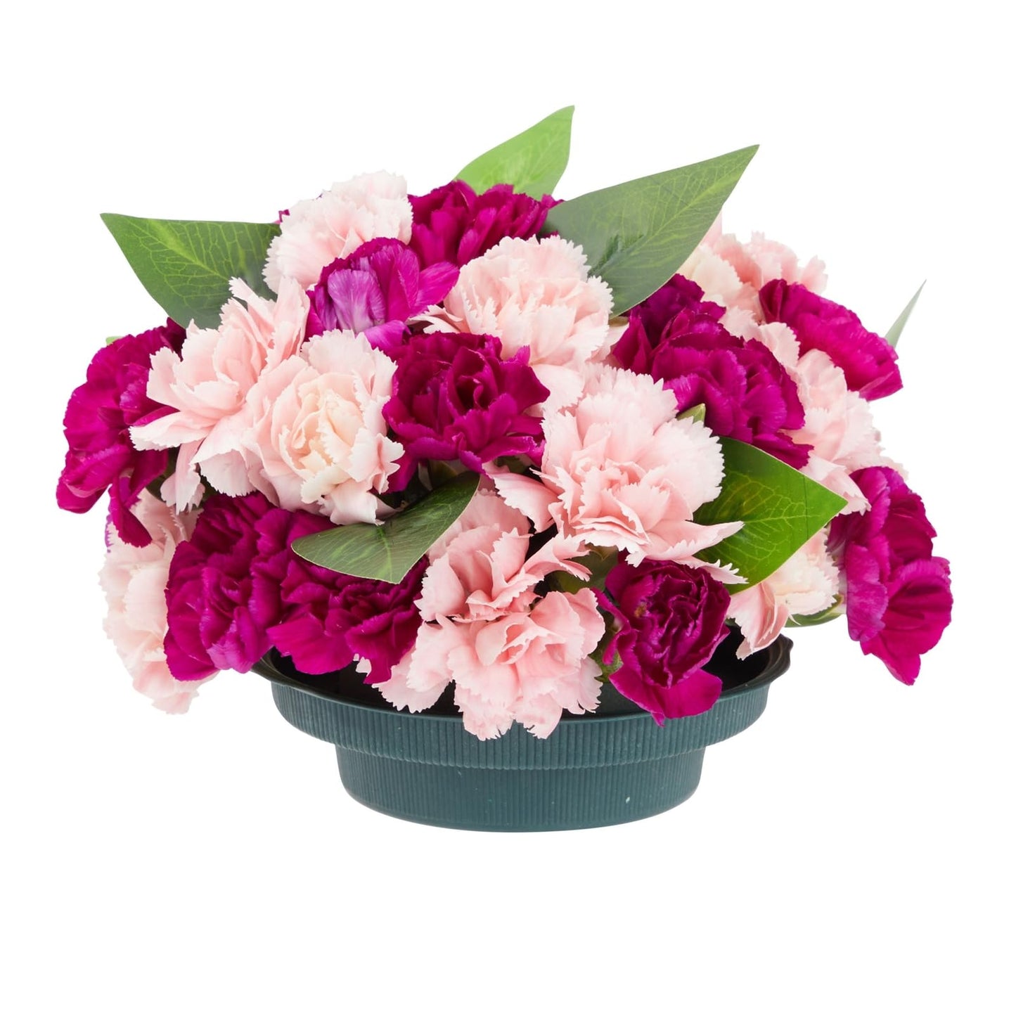 Juvale Flower Arrangements Supplies Wet Floral Foam Round - 6-Pack 4.7 x 2 in Round Green Plastic Vase Inserts - Floral Supplies for Fresh Flowers