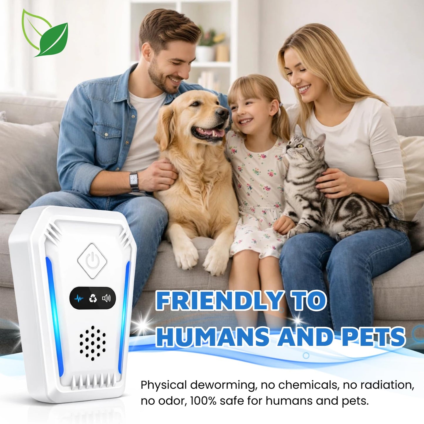 2026 Upgraded Ultrasonic Pest Repeller for Indoor Use, Plug-in Device for Mice, Rats, Roaches, Ants, Spiders & Insects, Home Ultrasonic Repellent with 3 Working Modes