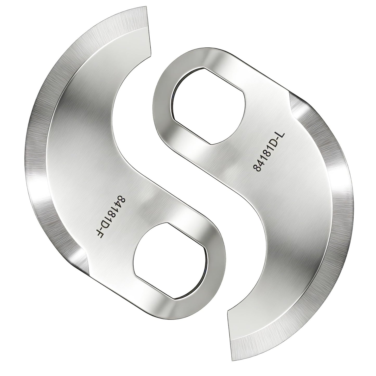 84181D Buffalo Chopper Blades Replacement for Hobart 8181, 8185, and 84186 Series Food Choppers 18" Bowl, Food Cutter Choppers Knives Replaces for Hobart 00-077372, 00-077373