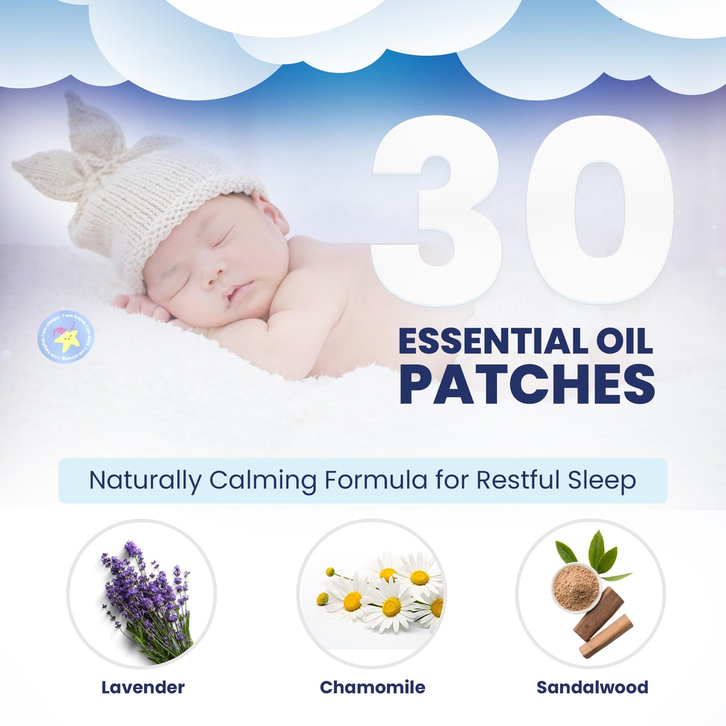 Gemma Joy Bedtime Baby Soothers & StickyOnes Sleep Patches - Cry Activated Heartbeat Puppy Plush Toy, Stuffed Animal with Calming Light & All-Natural, No Melatonin Bedtime Patches for Kids and Baby