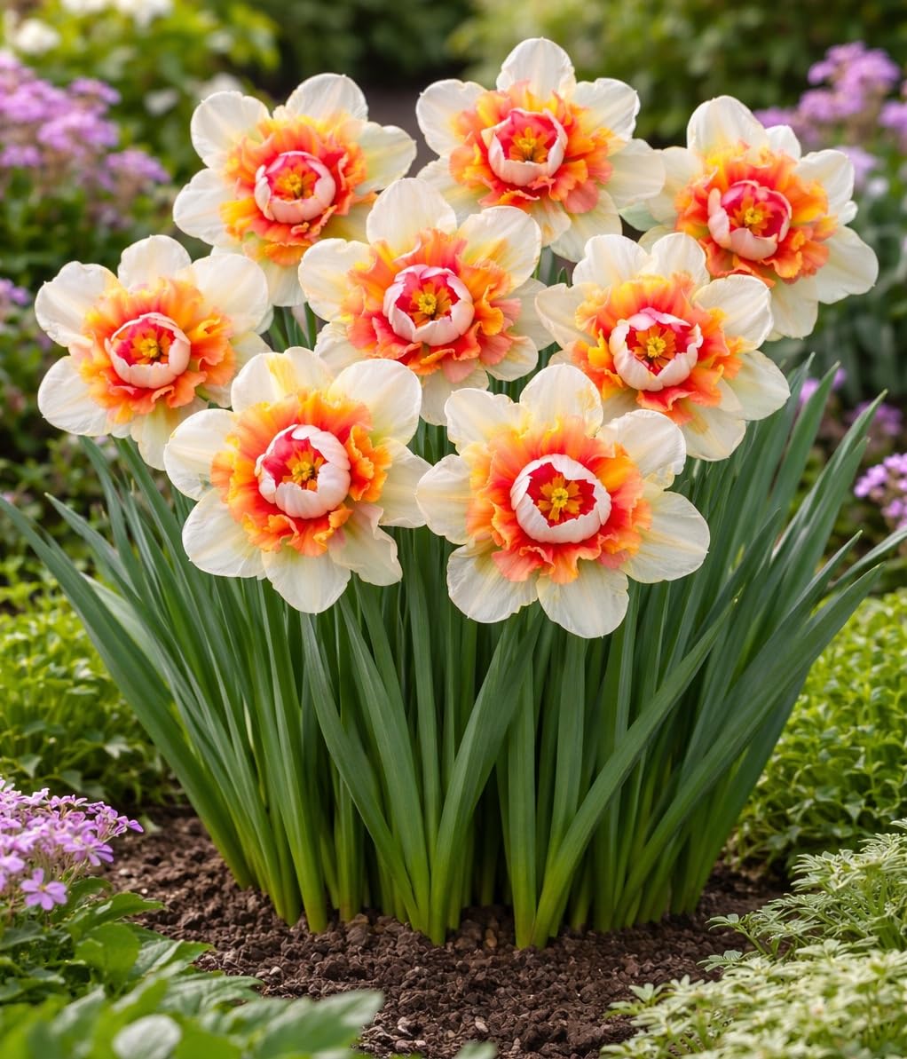 Princess Bride Double Daffodil Bulbs for Planting - Easy to Grow Perennial Flowers for Garden or Containers (20 Bulbs)