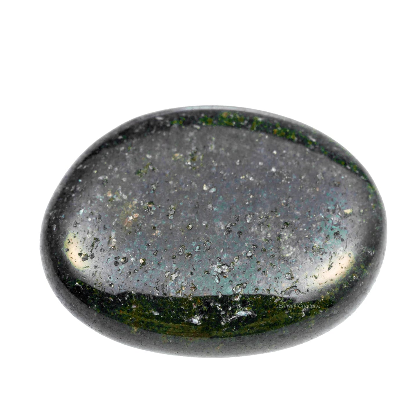 Green Sandstone Healing Crystal Stones, 1.25-2.0" Large Reiki Healing Gemstones Natural Tumbled Polished Stones for Energy Witchcraft Therapy Meditation