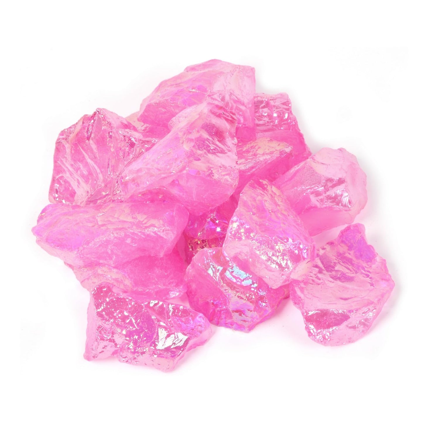 Justinstones 1/2LB Large Raw Rose Aura Quartz Natural Crystal Healing Stones Rock Collection