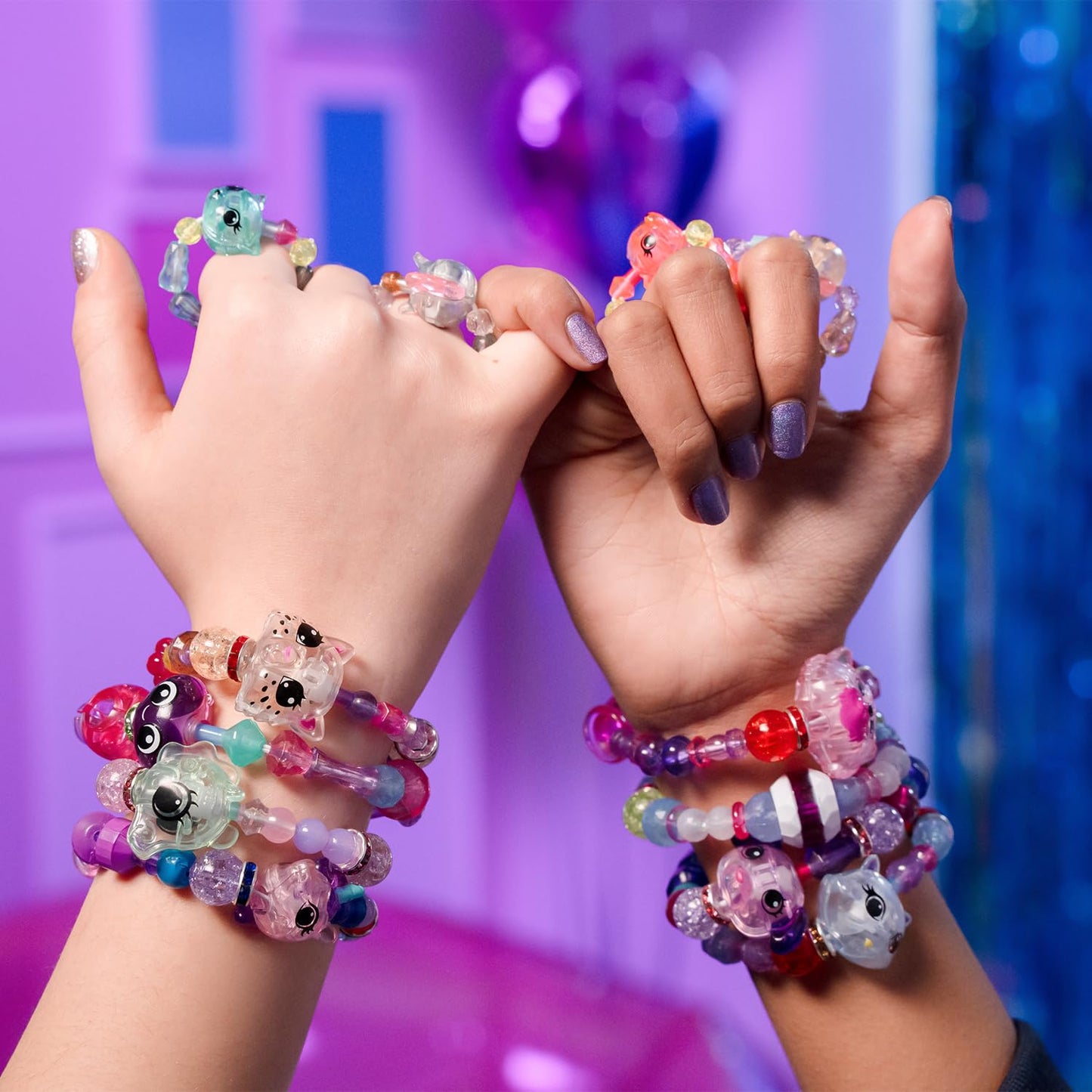 Twisty Petz 3-Pack Dot Leopard & Sorbet Flying Tiger. Includes 3 Collectible Petz: 2 You See,1 Surprise! Adorable collectible petz transform into friendship bracelets, necklace & accessories. Girls 6+