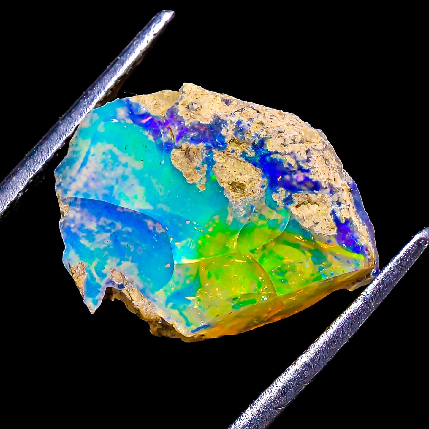 Opal Rough 8.2 Cts Natural Mix Ethiopian Raw Crystal Rock Gemstone for Jewelry Making, Wire Wrapping, DIY, Healing Rings Crystals, Pendants, Wedding Gift