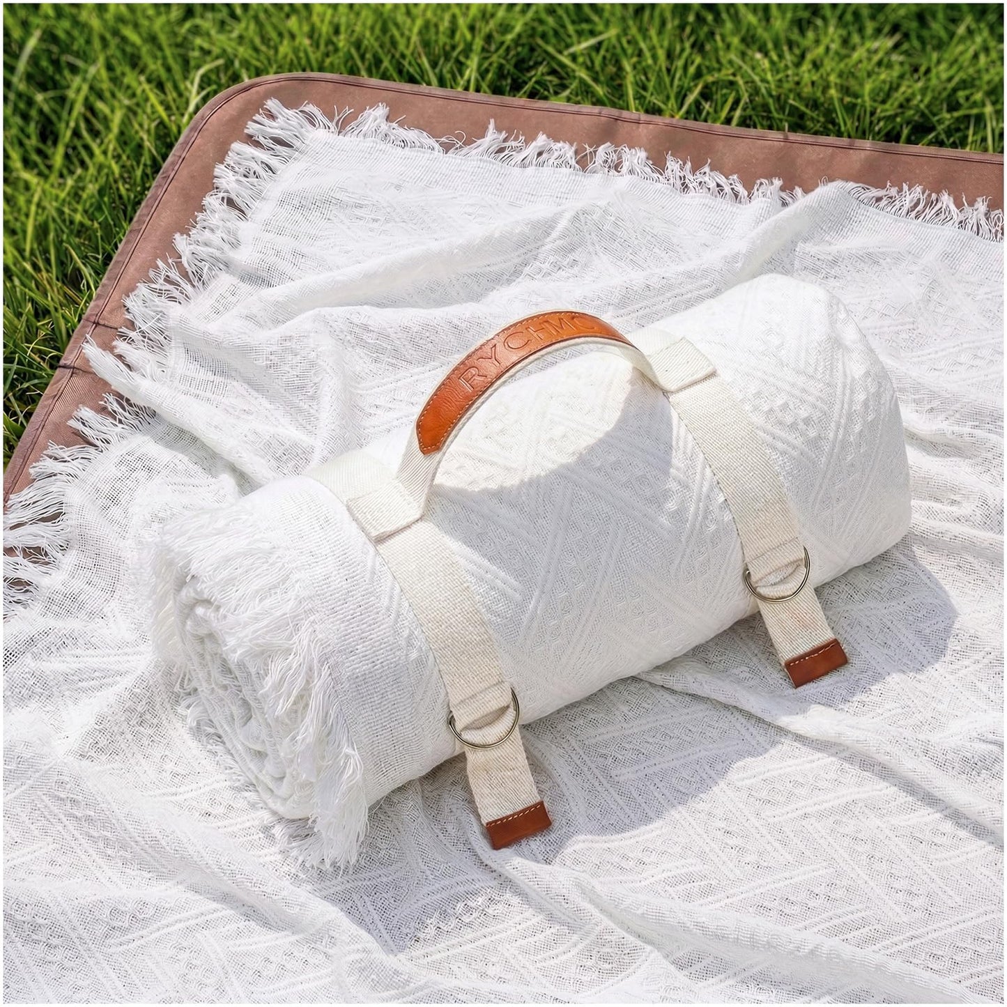 2 in 1 Extra Large Camping Blanket Outdoor Picnic Yoga Mat Lightweight Car Essential Roadtrip Gadget Rv Accessories Glamping Tent Gear Must Haves Hiking Stuff Backpacking Necessities Women Beach Gift