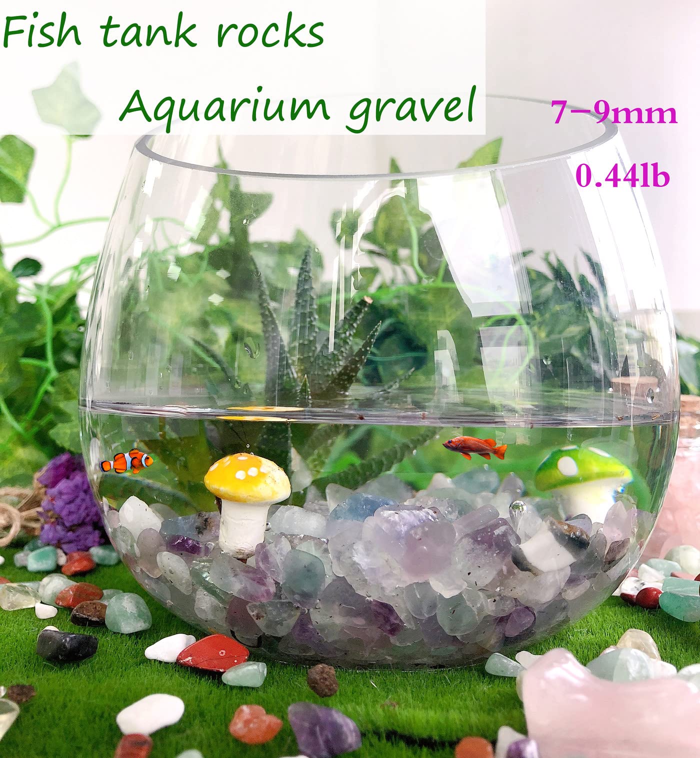 Clear Quartz Healing Crystal Chips Bulk Gemstones Sets Tumbled Crushed Stones Crushed Crystals Natural Rocks for Fountain Rocks Decoration Reiki Energy Balancing Meditation Aquarium Gravel 0.44lb
