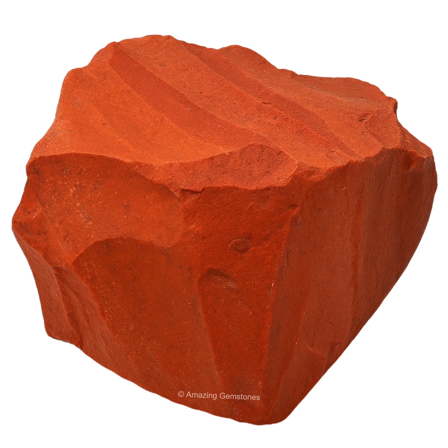 Amazing Gemstone Red Jasper Raw Crystals and Healing Stones, Natural Rocks For Tumbling - DIY Raw Stones And Crystals (1 Piece)