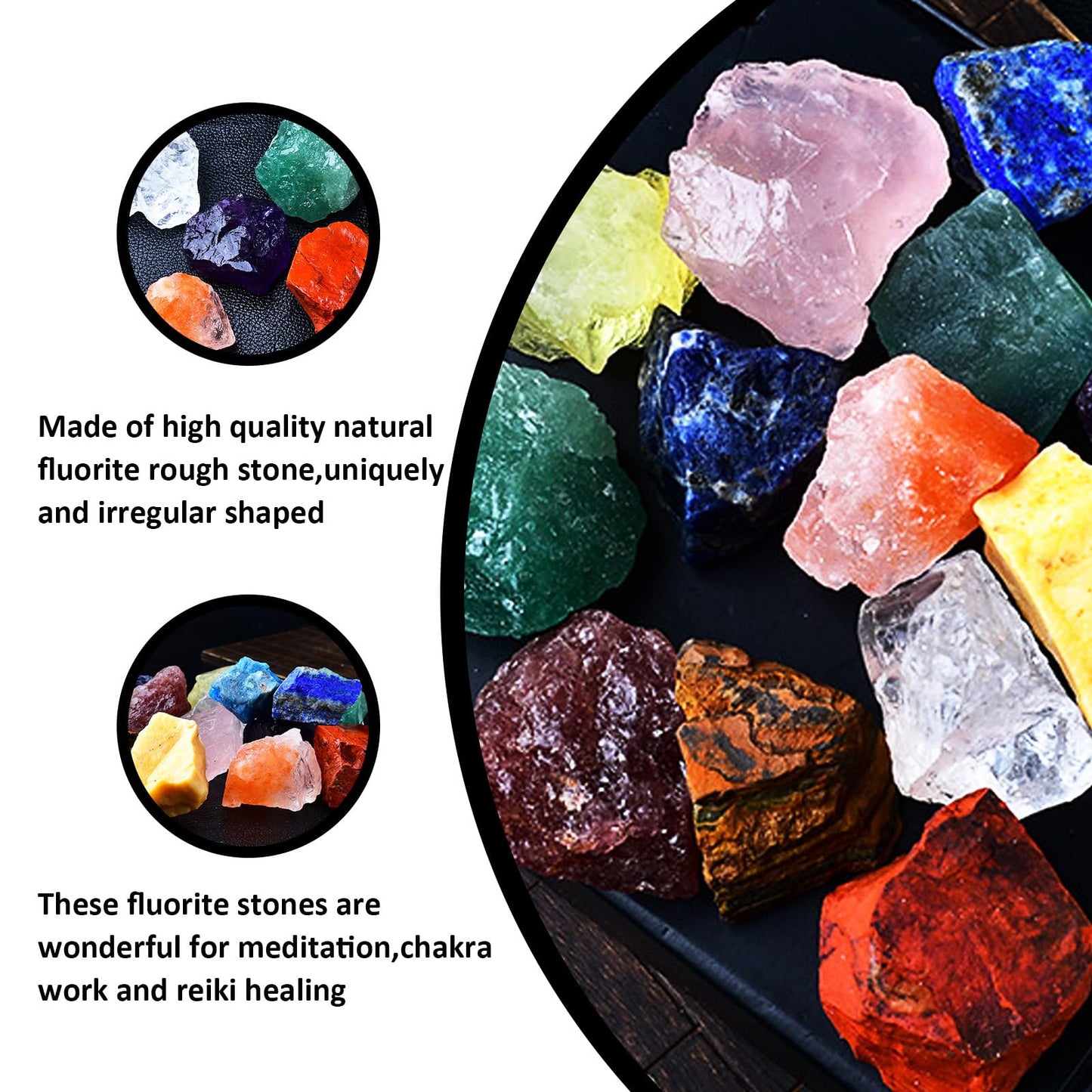 Raw Crystals, Large 1.2-2.0" Healing Crystal Natural Rough Stones for Intuition,Chakra,Meditation,Decoration,Polishing,Energy Work (Dragon Blood Stone, 3.5oz-0.8-1.2"raw Crystals)