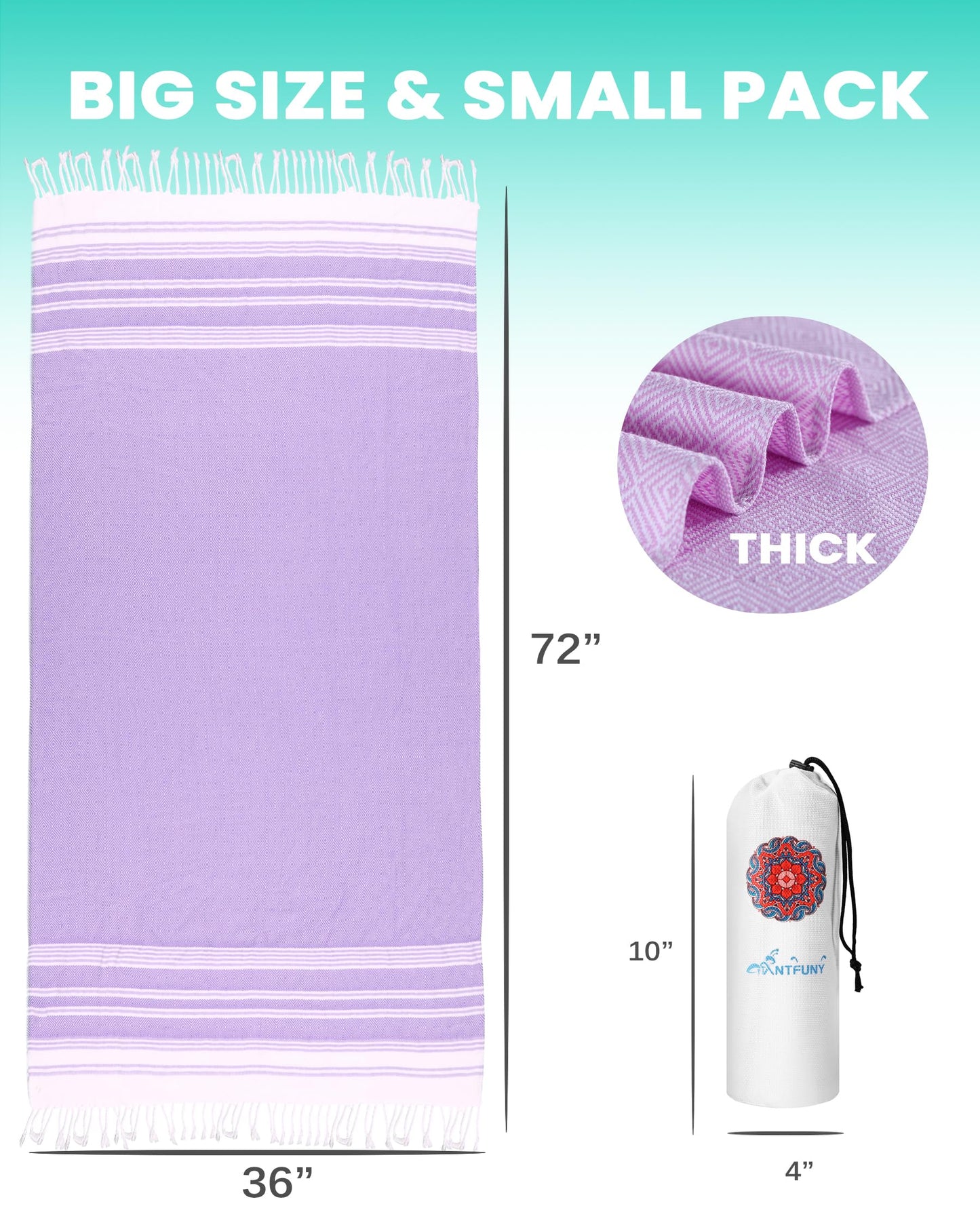 Turkish Beach Towels Vacation Essentials Quick Dry Sand Free Soft Absorbent Adult Oversized Bath Pool Swim Long Wide Stripe Towel Sound Cloud Linen Sandfree Chamois Mat Summer Thing Thin Travel