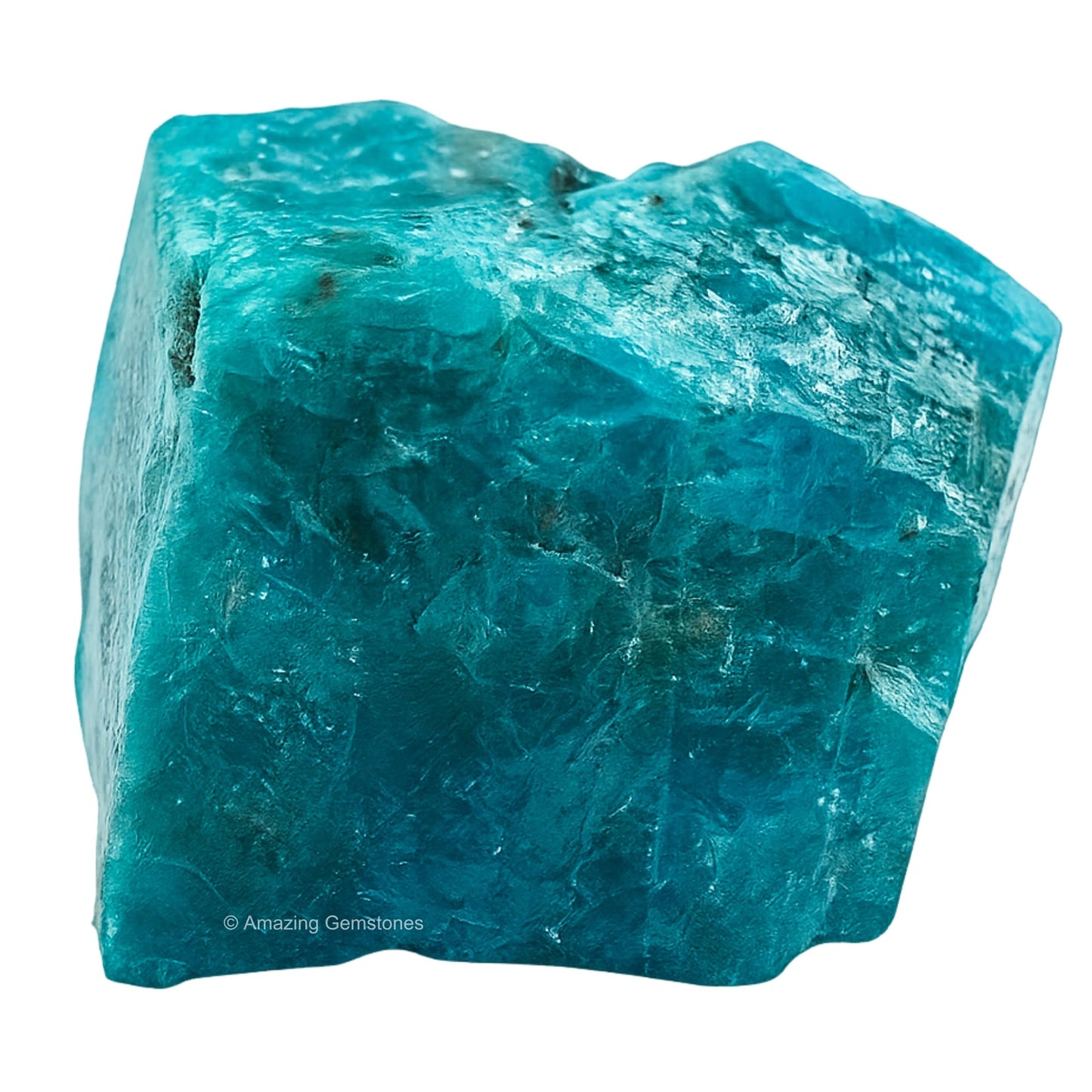 Amazing Gemstone Green Apatite Raw Crystals and Healing Stones, Natural Rocks For Tumbling - DIY Raw Stones And Crystals (1 Piece)