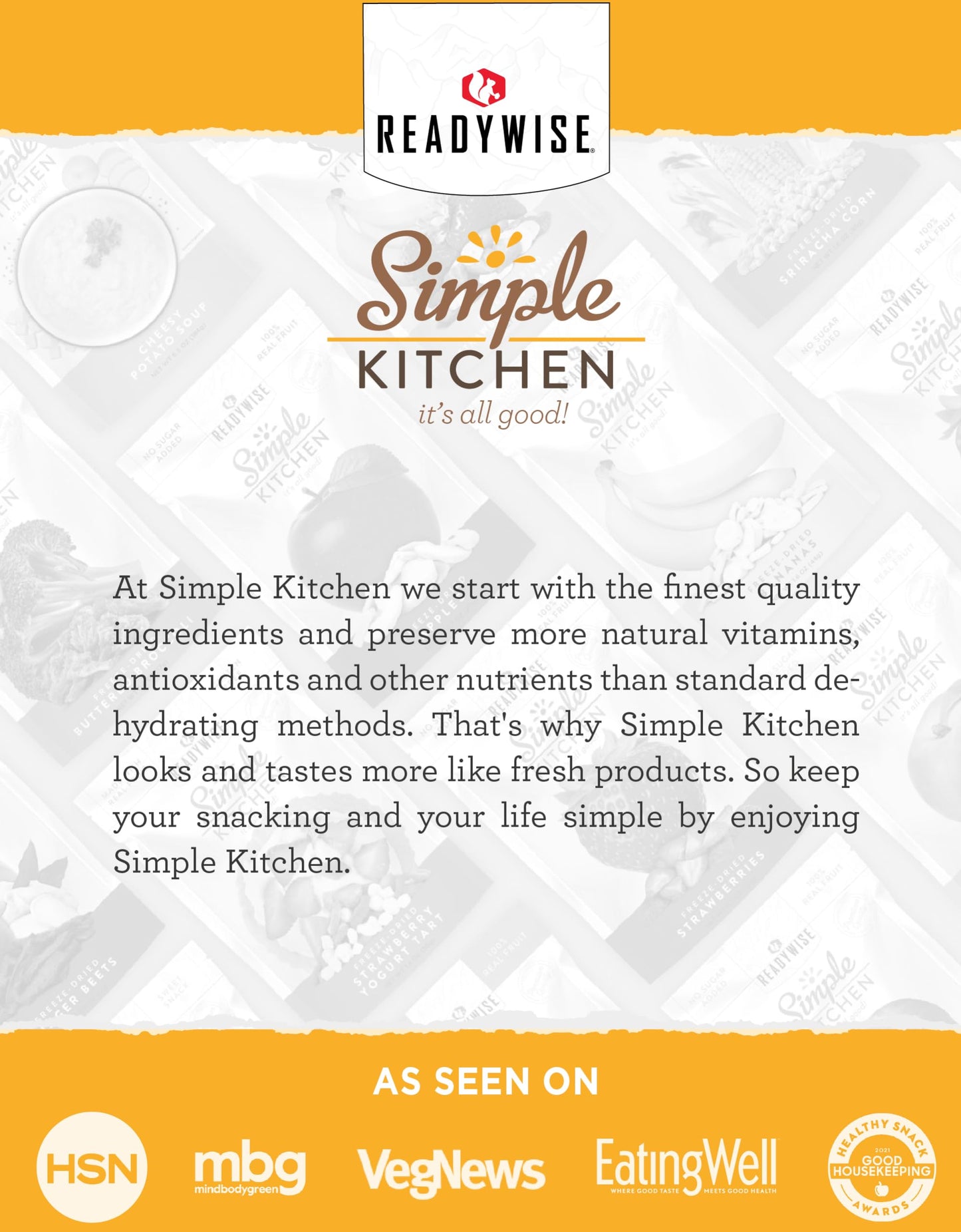 ReadyWise - Simple Kitchen, Powdered Eggs, 72 Servings, Emergency Supply, Dehydrated Food, Baking Supplies, Camping Meals, Survival Food, 10 Can Egg Powder