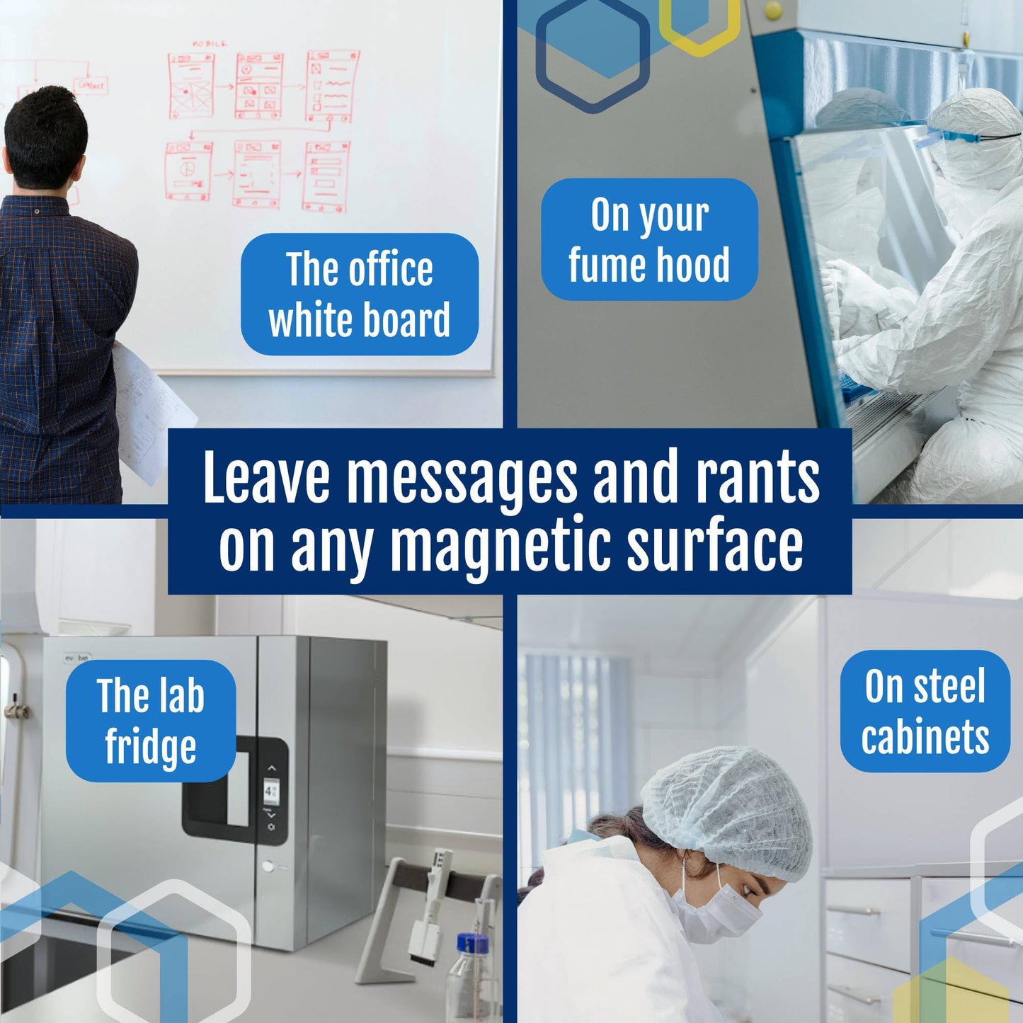 Engineering Word Magnets Kit - Funny Nerdy Poetry Set for College to PhD & Professional Engineers - Ideal Cool Geek Gifts Office Refrigerator-Magnetic White Board - Perfect for STEM Students & Adults