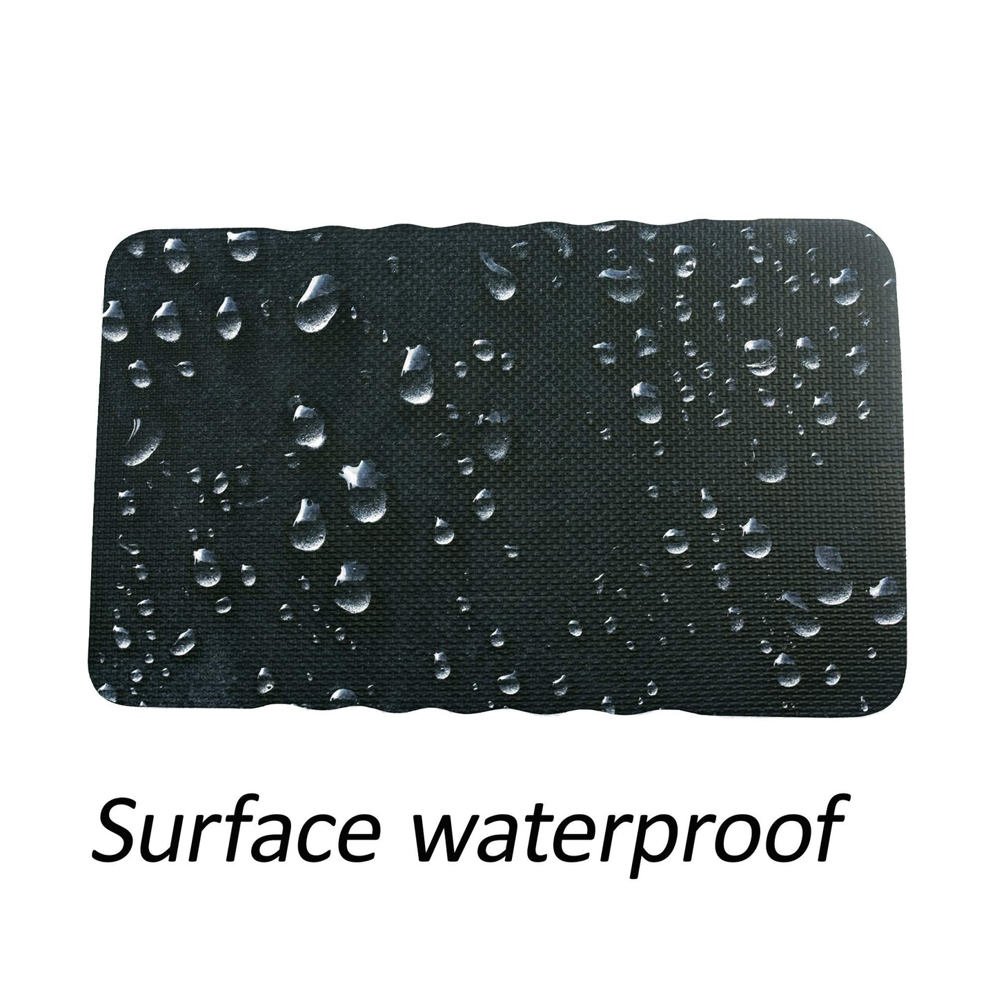AebDerp 2pcs Premium Thick Kneeling Pad，Knee Pads for Gardening 18x11 Inch Gardening Tools Outdoor Cushions,Gardening Gifts for Women&Baby Bath Essentials (EVA-Soft, Black)