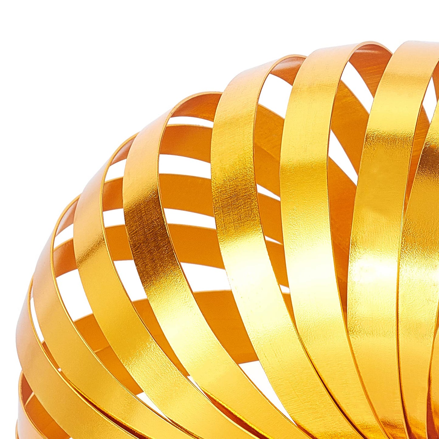 BENECREAT 2 Rolls 33 Feet Gold Sliver Flat Jewelry Craft Wire 10mm Wide Aluminum Wire for Bezel Jewelry Making, Sculpting, Armature Craft