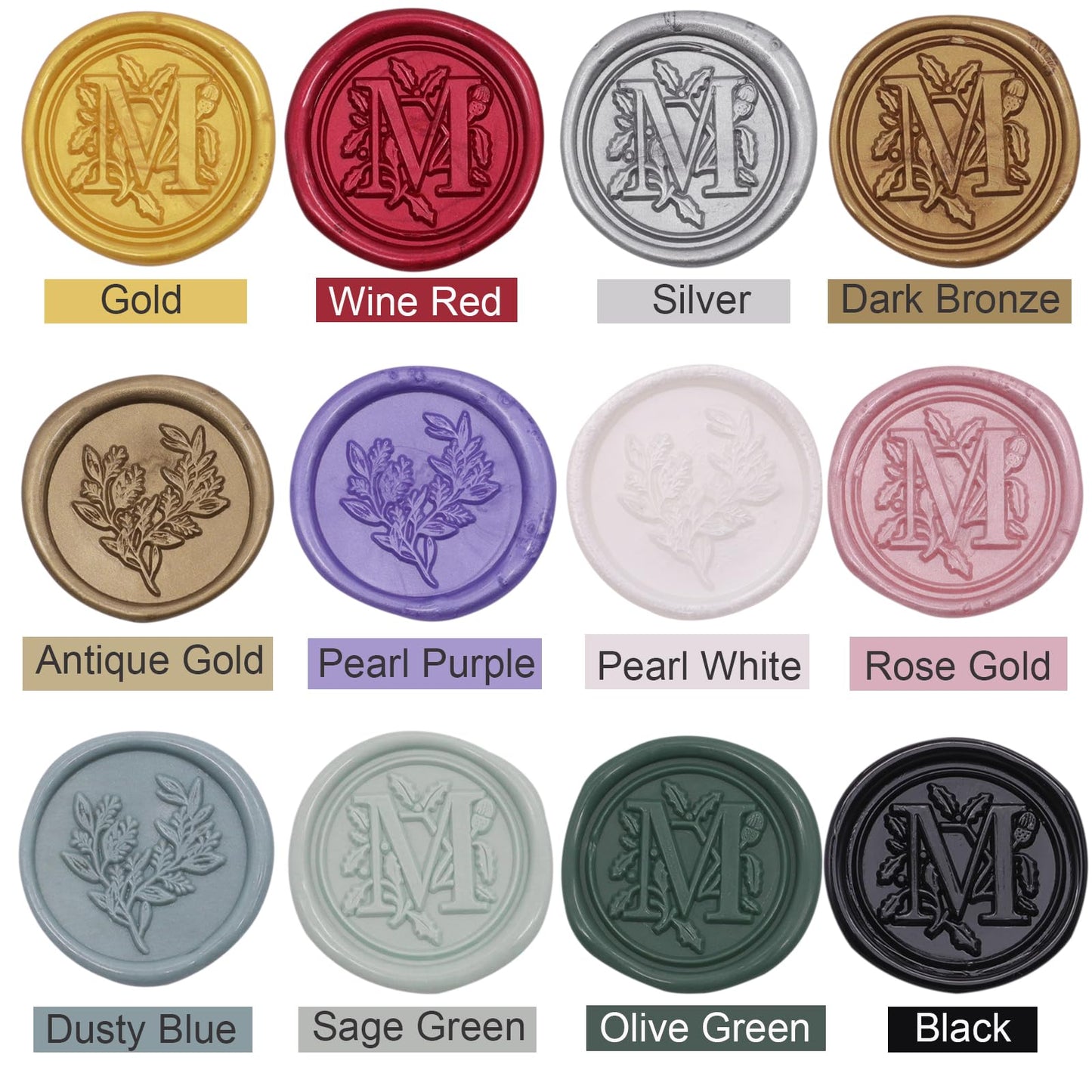Andotopee Pearl White Wax Seal Beads 1450pcs (1.1lb), Premium Pearlescent Sealing Wax Pellets for Stamp Seals, Wedding Invitation, Letter Envelope, Thanks Card & Scrapbook DIY Crafts & Bridal Crafts