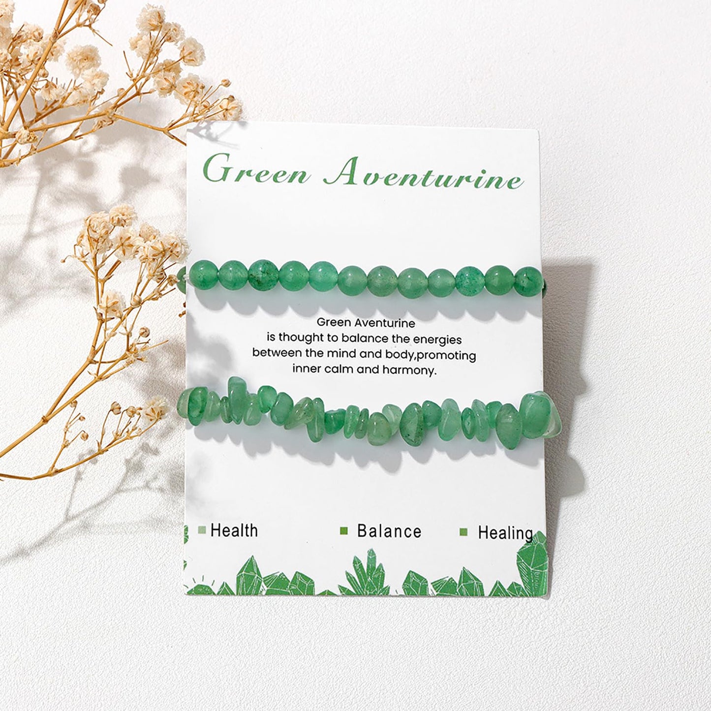 Jade Bracelet for Women 6mm Green Aventurine Bracelet Natural Jade Green Beaded Bracelet Jade Jewelry for Women