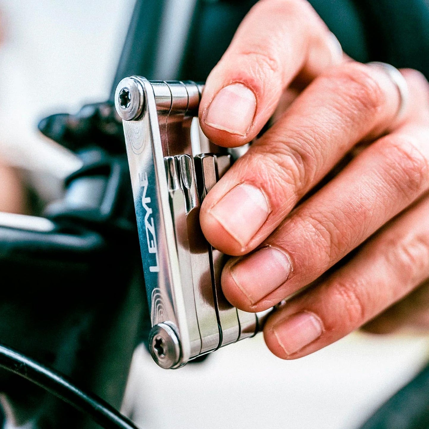 LEZYNE SV PRO 11 Bicycle Multi-Tool, Alloy Side Plates, Stainless Steel Bits, Hex 2/2.5/3/4/5/6/8mm, T10/T25/T30, Bike Tool