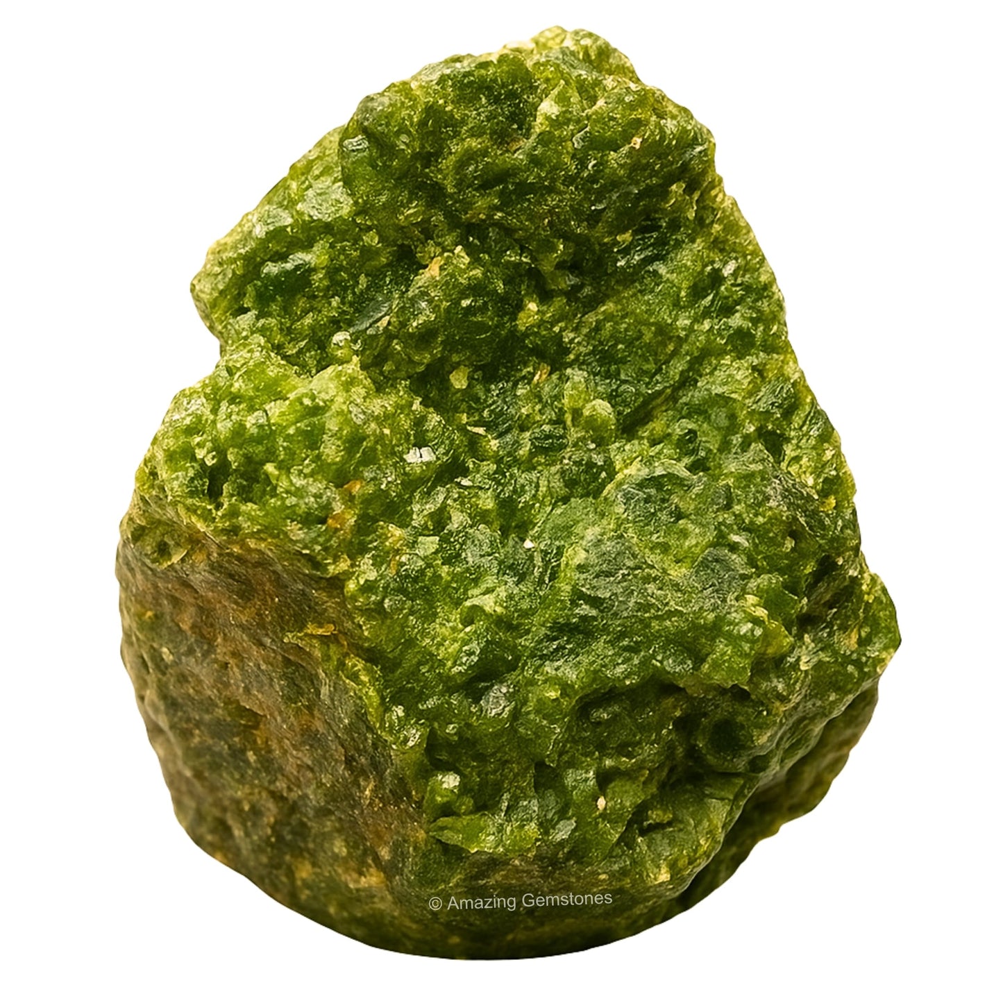 Amazing Gemstone Green Tourmaline with Matrix Raw Crystals and Healing Stones, Natural Rocks For Tumbling - DIY Raw Stones And Crystals (1 Piece)