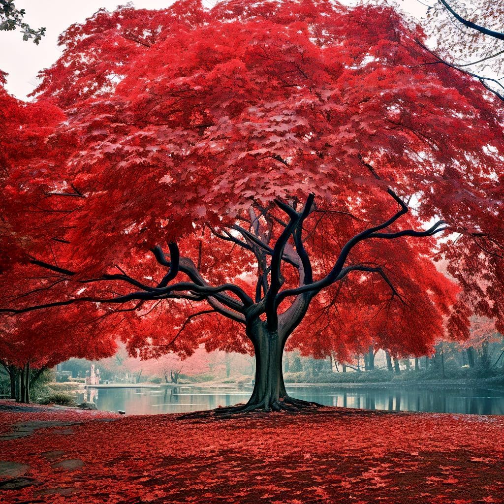 2 Red Maple Tree Plants for Growing | Live Tree Seedlings Ready to Plant