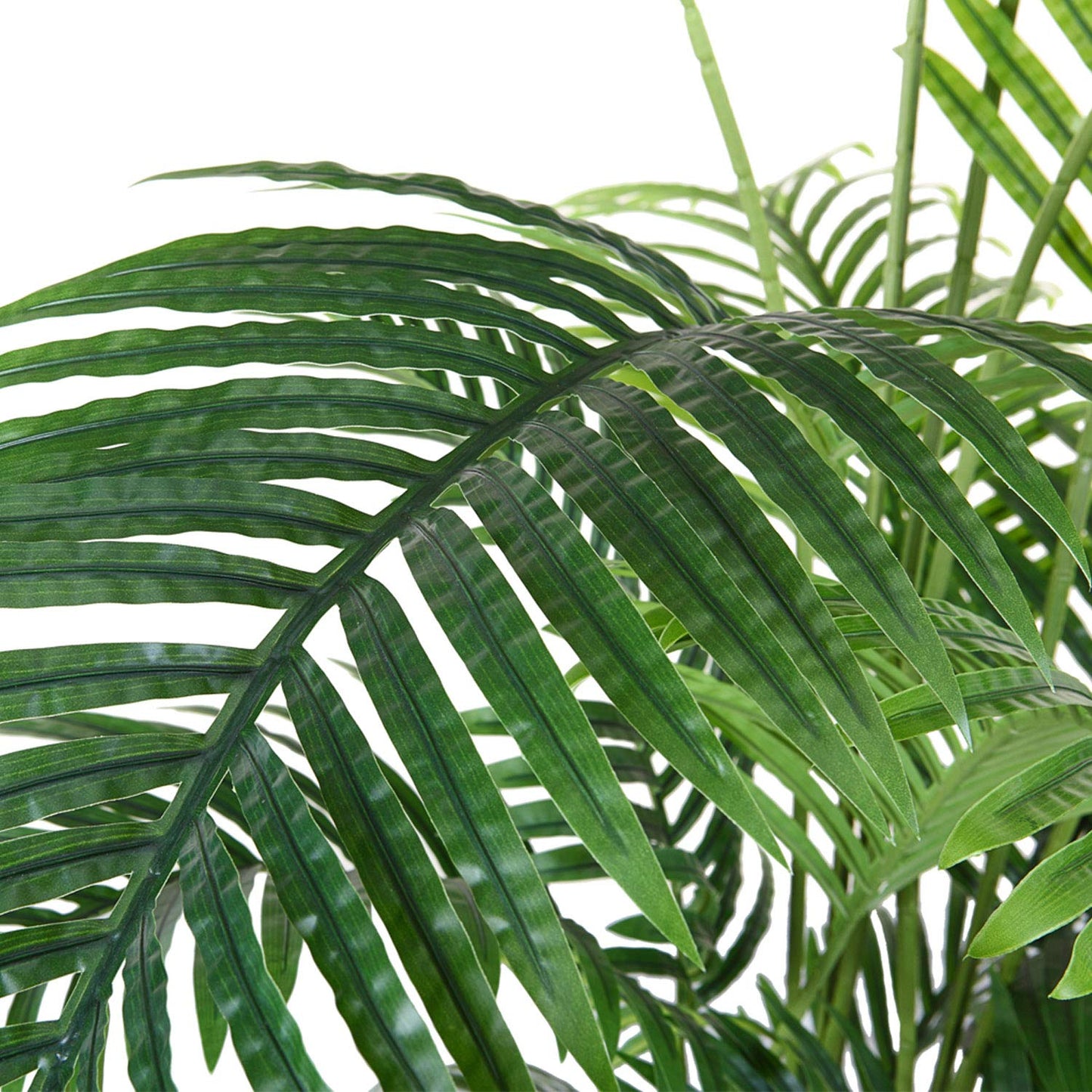 Fopamtri Artificial Areca Palm Plant 5 Feet Fake Palm Tree with 17 Trunks Faux Tree for Indoor Outdoor Modern Decoration Feaux Dypsis Lutescens Plants in Pot for Home Office Perfect Housewarming Gift