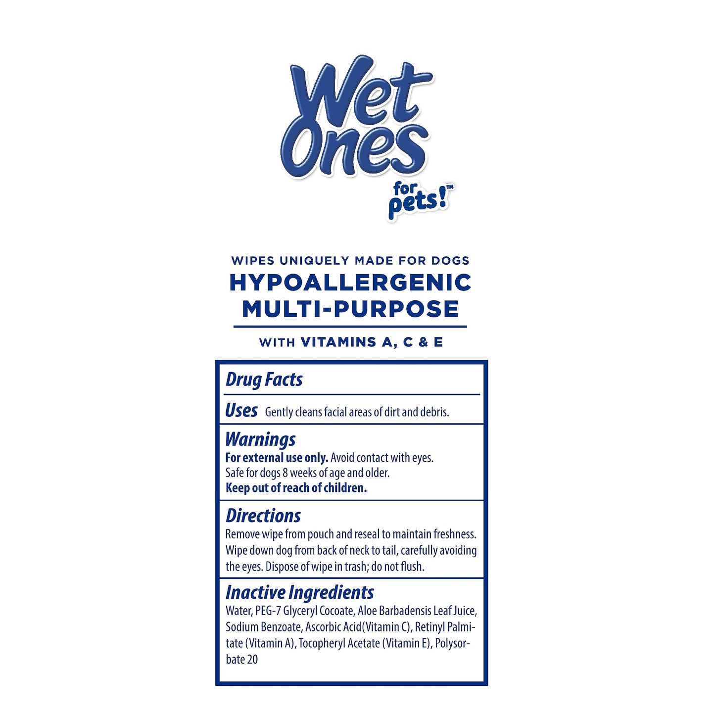 Wet Ones Mixed 13 Piece Bundle of Human & Pet Wet Wipes, Hypoallergenic | 10 Packs Sensitive Skin Hand and Face Wipes, 20 Ct Plus 3 Packs for Pets Hypoallergenic Dog Wipes, 100ct