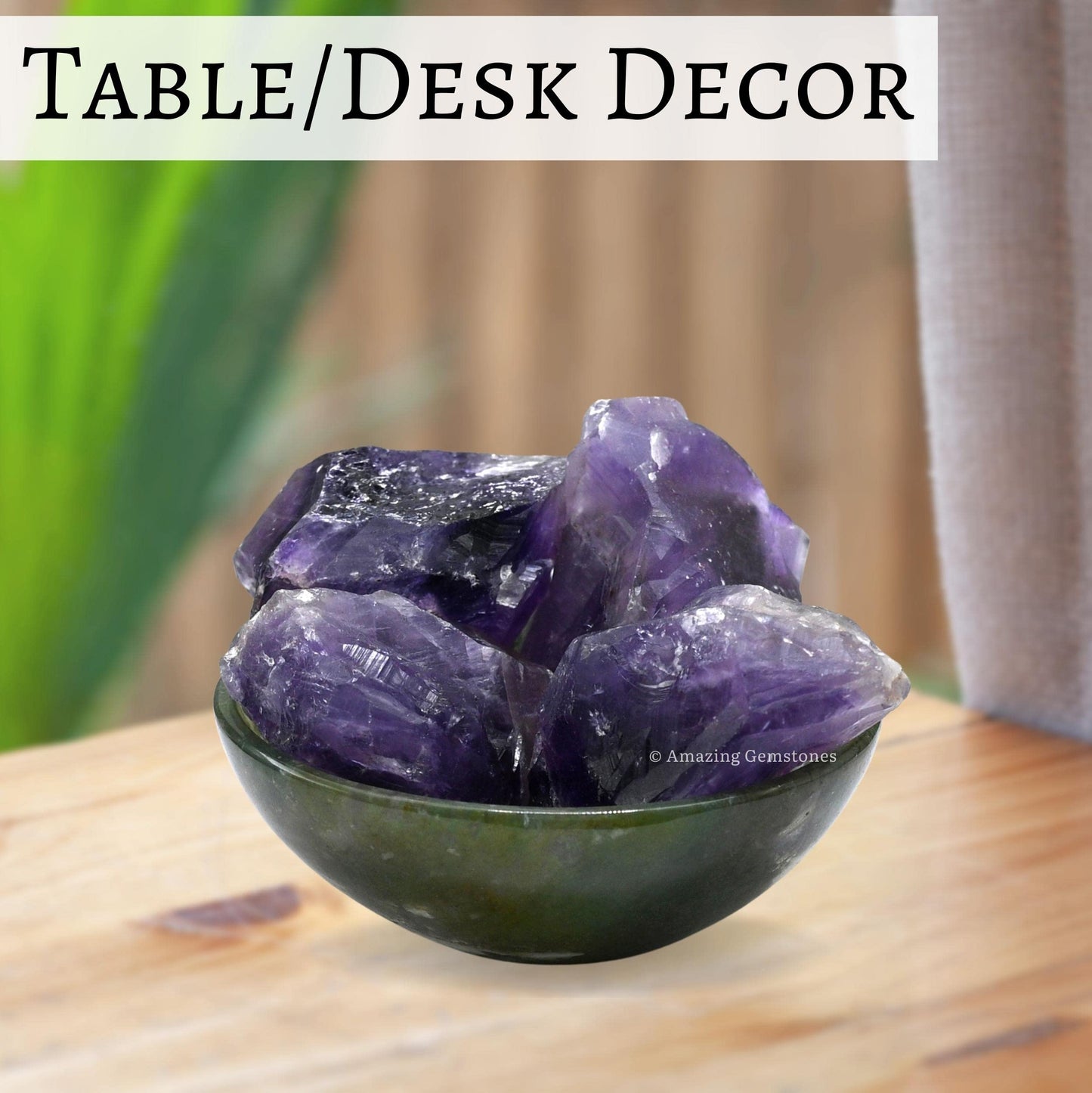 Amazing Gemstone Amethyst Raw Crystals and Healing Stones, Natural Rocks for Tumbling and DIY Raw Stones and Crystals (1 Piece)