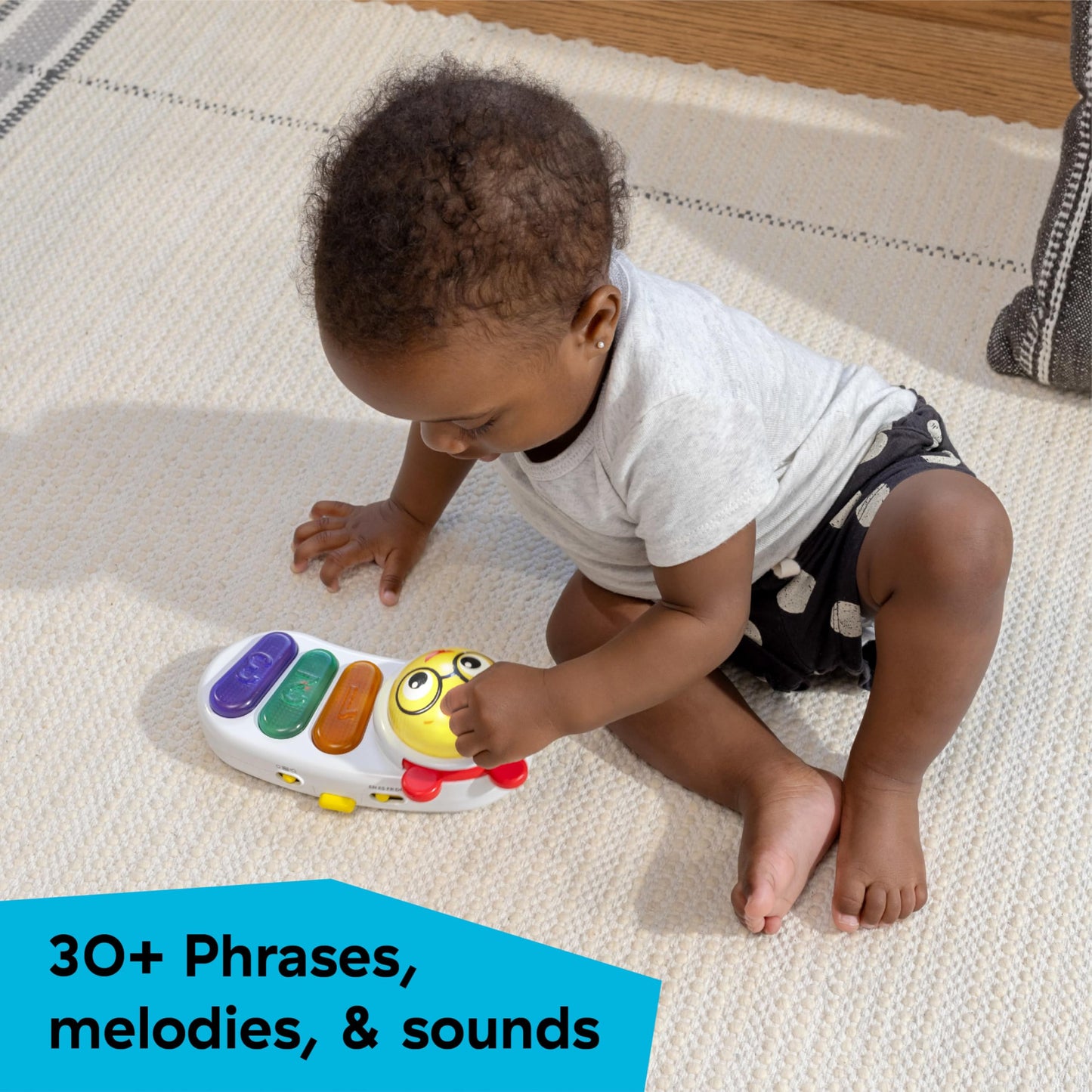 Baby Einstein SuperSeat Touch of Tunes 3-in-1 Activity Seat, with Music & Lights, Ages 6 Months and Up