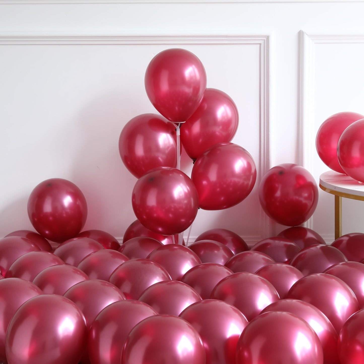 2026 Graduation Party Decorations, 138Pcs Burgundy White Silver Black Congrat Grad Balloons Arch Garland Kit, Class of 2026 Graduation Birthday So Proud Of You Decorations