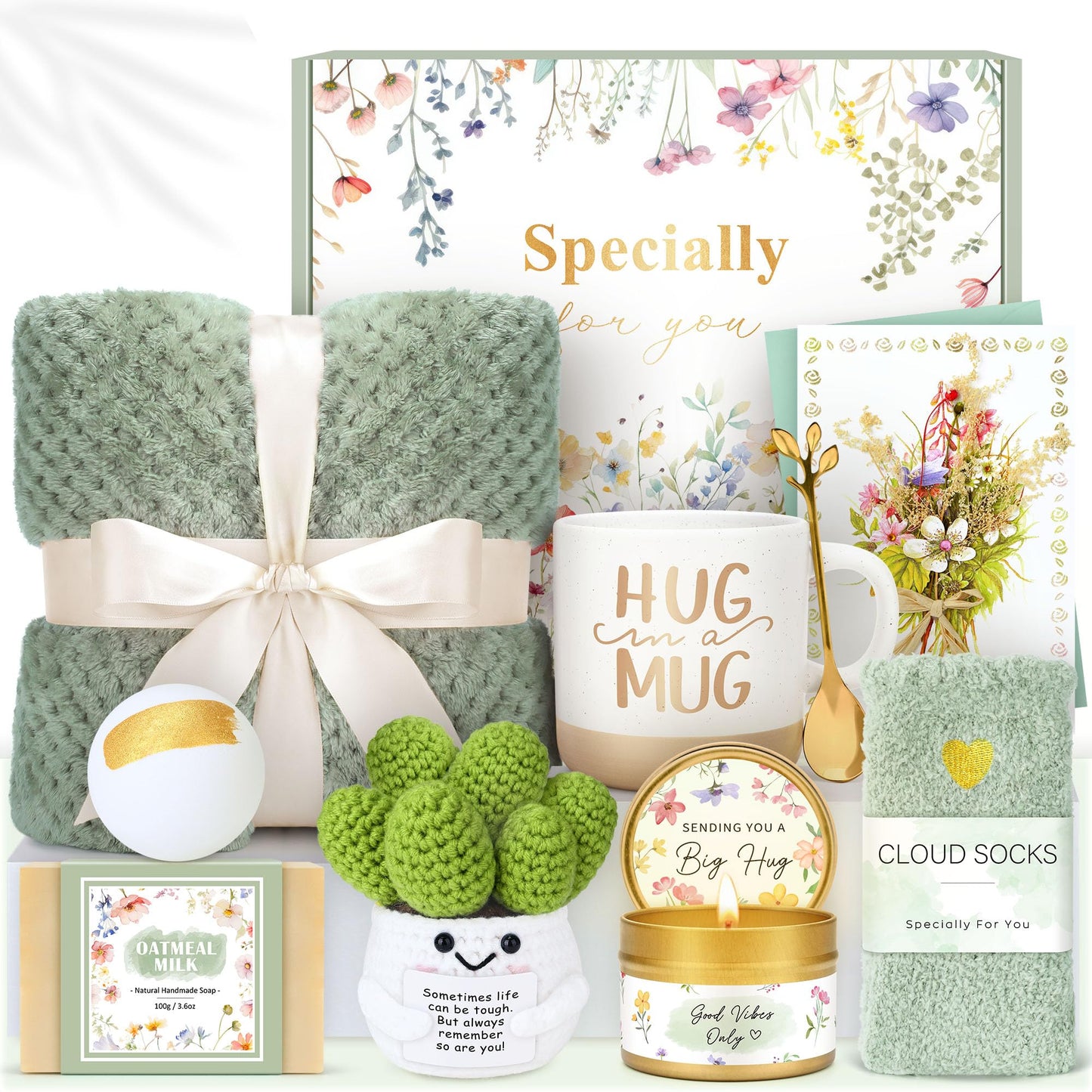 Get Well Gifts for Women After Surgery Self Care Gifts for Women Sympathy Care Package for Woman Thinking of You Get Well Soon Gift Baskets for Woman Feel Better Surgery Recovery Gift Ideas for Her