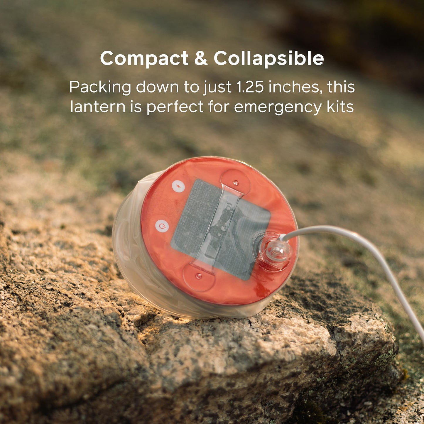 BioLite Luci Emergency Inflatable, Rechargeable Solar Lantern