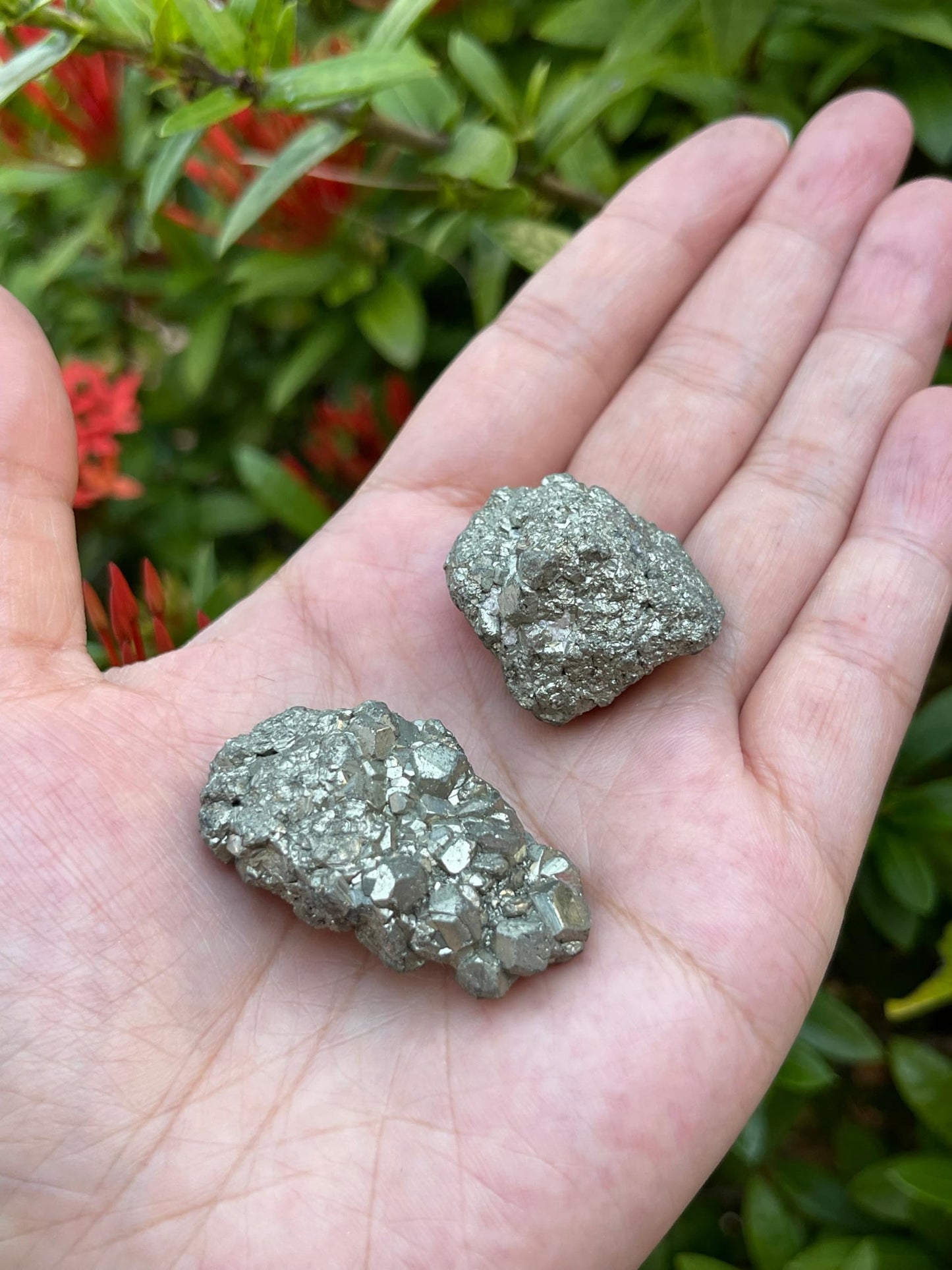 GAF TREASURES Wholesale Raw Pyrite Crystals, Natural Pyrite Stone, Natural Rough Pyrite Crystals, Pyrite Rough, Pyrite Healing Crystals (Pyrite, 0.5 Pound)