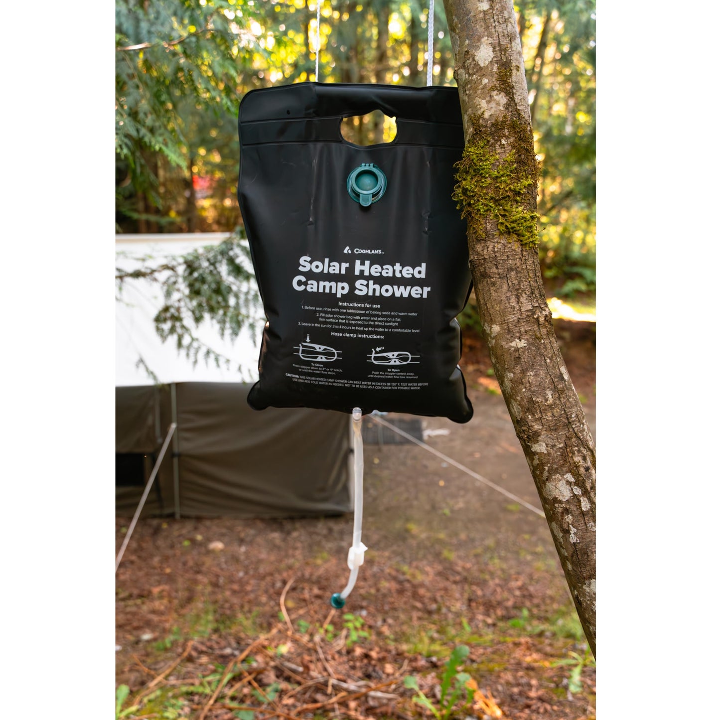 Coghlan's Camp Shower - Portable, Solar-Heated, Outdoor Shower Bag 4.2 Gallons