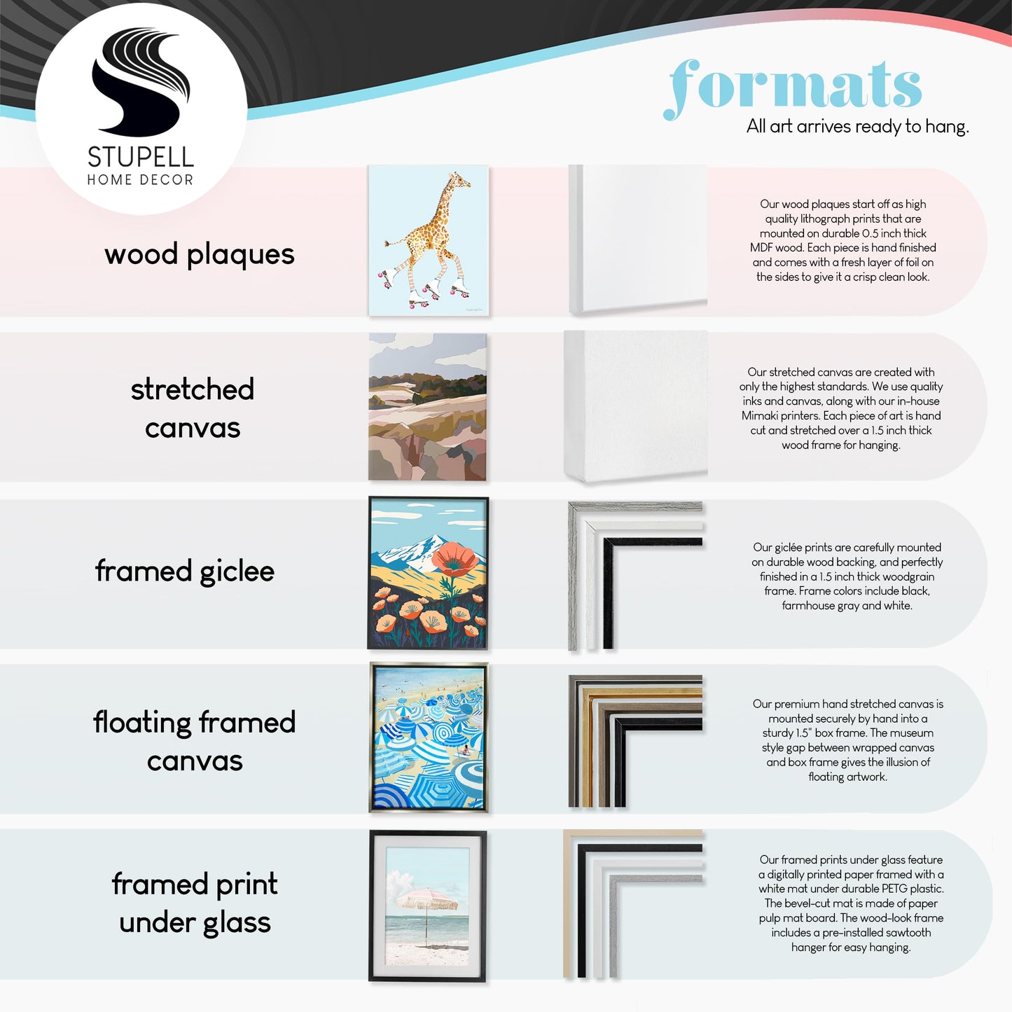 Stupell Industries 'Beige High Fashion Bookstack', Framed Giclee Art, Black, 11 x 14 Inches, Easy to Hang and Sturdy, Made in USA, by Amanda Greenwood