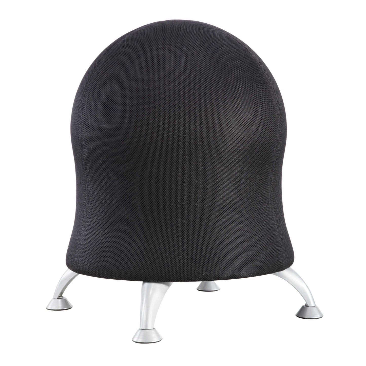 Safco Zenergy Inflatable Chair, Active Seating, Anti-Burst, Ball Chair for Home Office and Classroom, Black Mesh