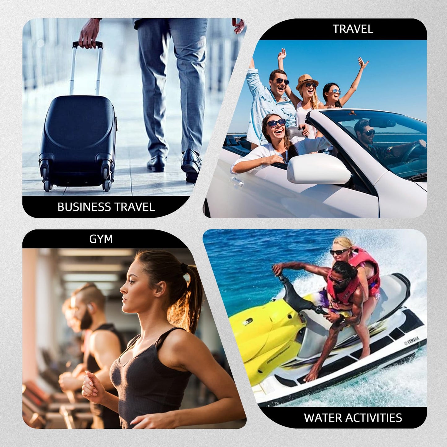 TOLDATLI Vacuum Travel Bags With Pump,Vacuum Seal Bags For Clothing Travel,Ip67 Waterproof Vacuum Bags For Travel,Compression Packing Cubes With Suitcase, Luggage,Backpack (2pcs + Pump+Shoe Bags)