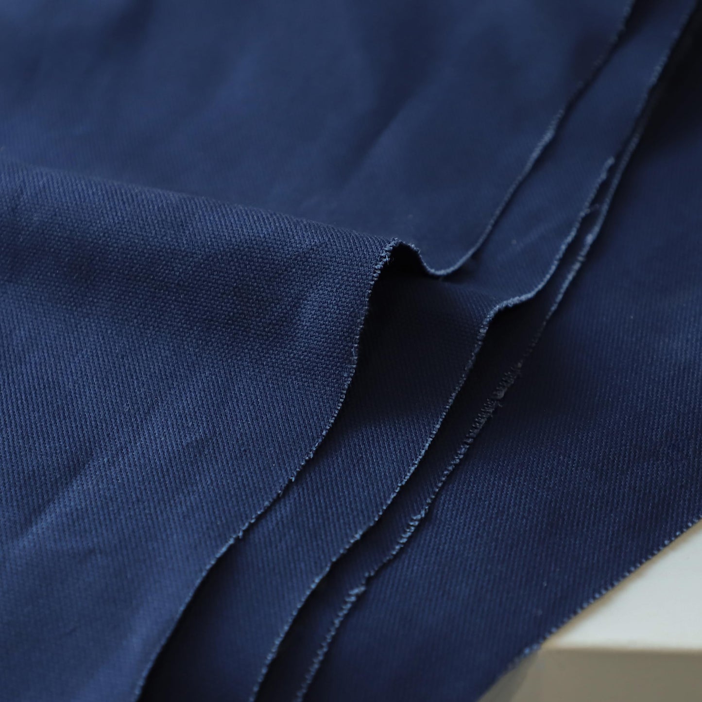 Simple&Opulence 100% Cotton Canvas Fabric 10oz. 59 Inch by the Yard, Nature Duck Fabric Textile Medium Weight for Painting, Sewing, Crafts, Embroidery, Bag, Handmade Home Decor(1 Yard, Navy)