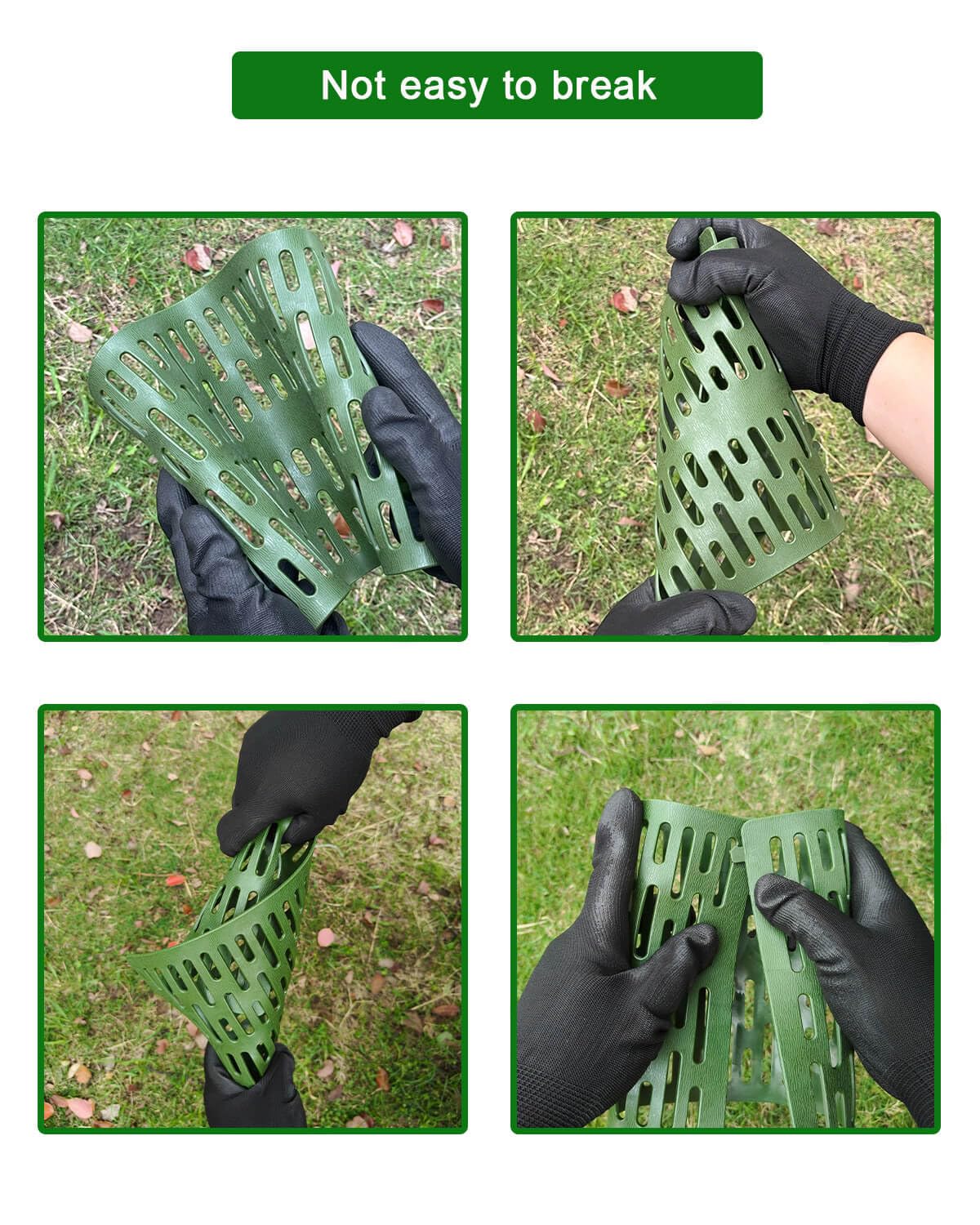 Tree Trunk Protectors Tree Bark Protectors - 8Pcs Small Tree Trunk Protector Guard Breathable Tree Protectors for Wildlife Protection