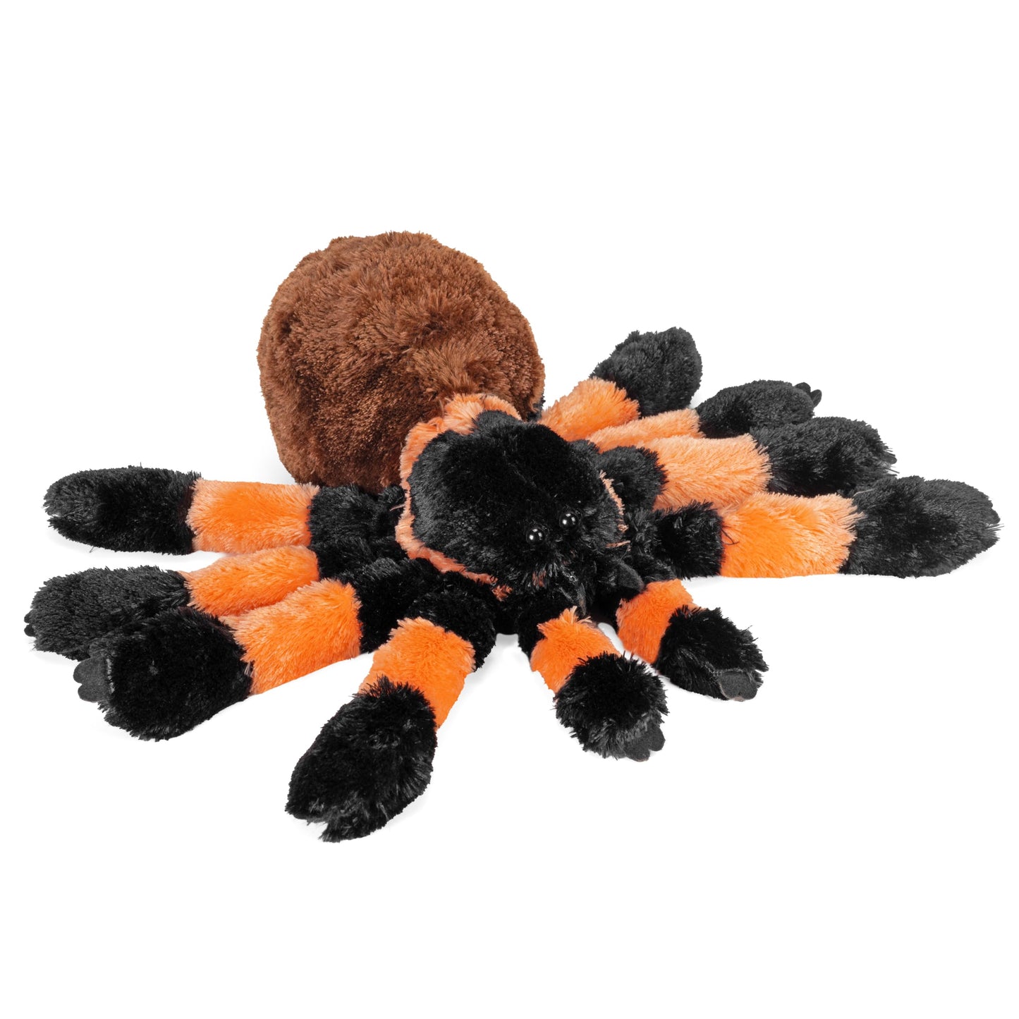 Wild Republic Tarantula Plush, Stuffed Animal, Plush Toy, Gifts for Kids, Cuddlekins 12 Inches, Black, Orange, Brown