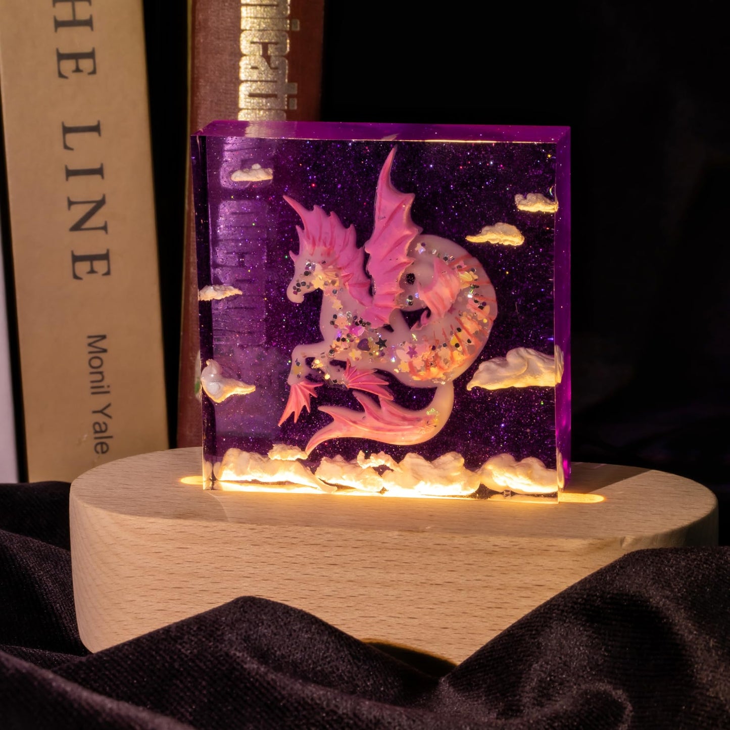 FUNSHOWCASE Fantasy Animal Silicone Molds Creature for Polymer Clay Craft, Sugarcraft Fondant Cake Decorationg, Epoxy Casting, UV Resin Jewelry Making