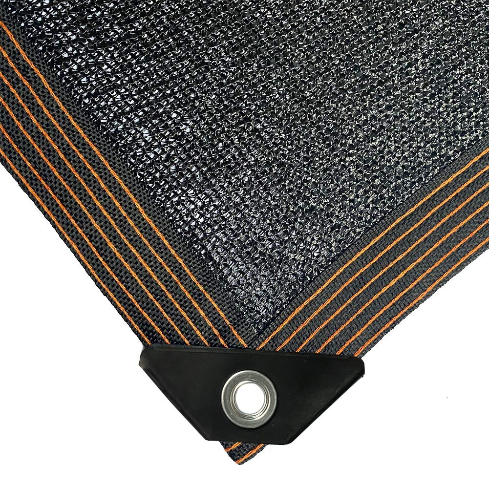 winemana 70% Black Shade Cloth, 10 x 12 FT Durable Mesh Tarp with Grommets, Resistant Garden Sun Shade Netting with Taped Edge for Plant Cover, Greenhouse, Patio, Tomatoes, Chicken Coop, Barn Kennel