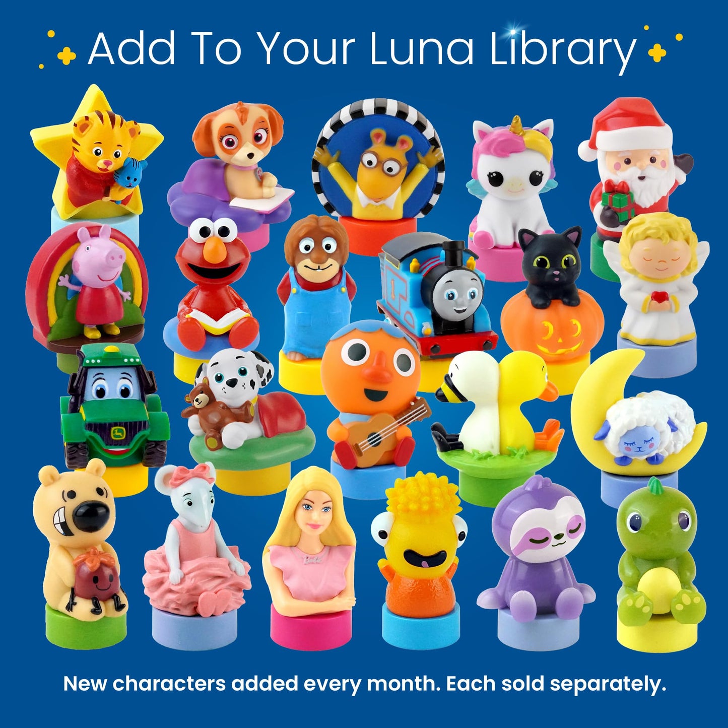 LUNA STORYTIME Kids Book Projector - 5 Read-Aloud Stories, 5 Songs, Night Light & Soothing Dream Music | Children Ages 3+ Storytime Projector for Kids & Toddlers | Educational Toys, Owl