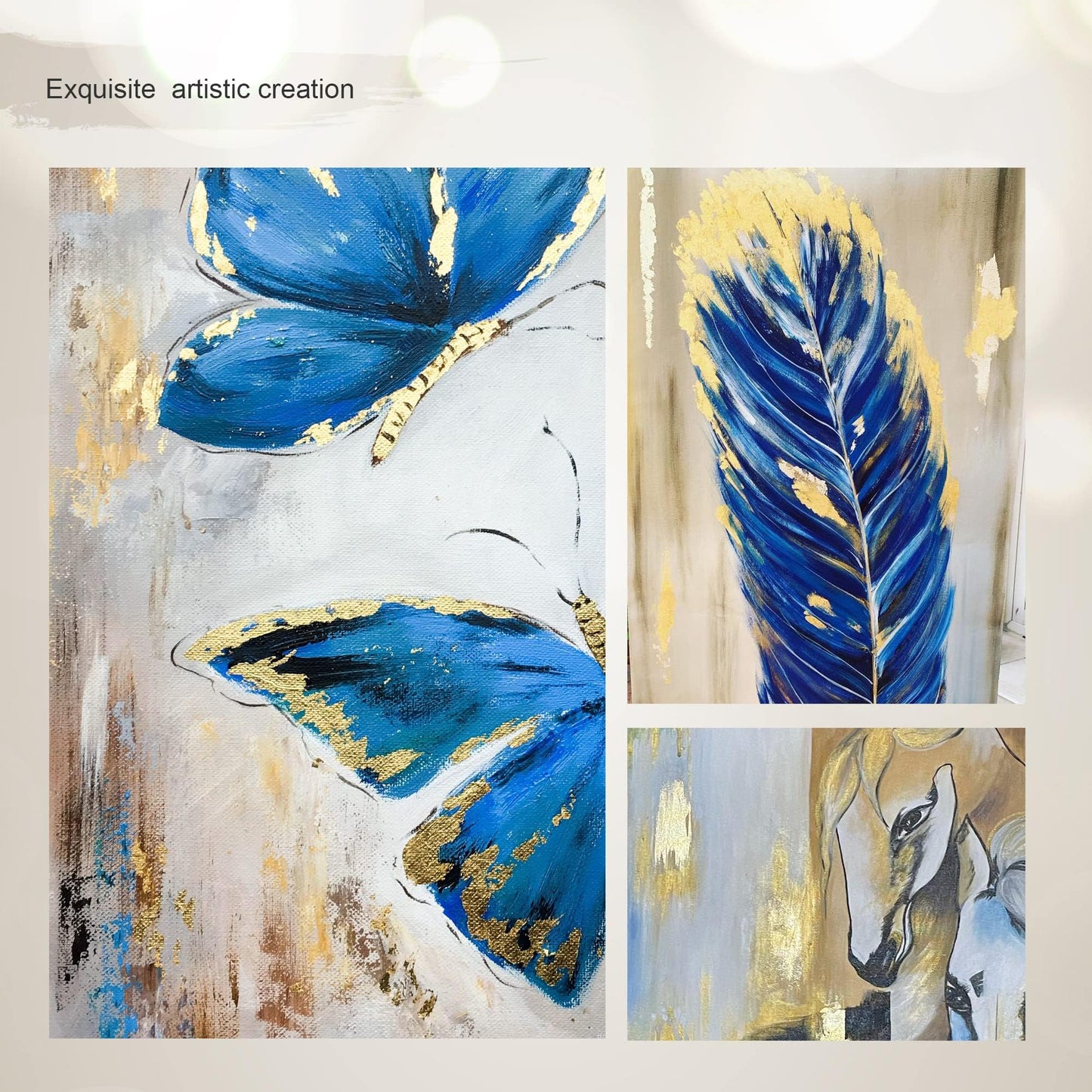 KINNO Edible Gold Leaf Sheets 30 Sheets 1.7" x 1.7" 24K Yellow Real Gold for Makeup, Spa, Crafts, Gilding, Art, Bakery Food and Drink Decorations- Cake, Dessert, Coffee or Wine