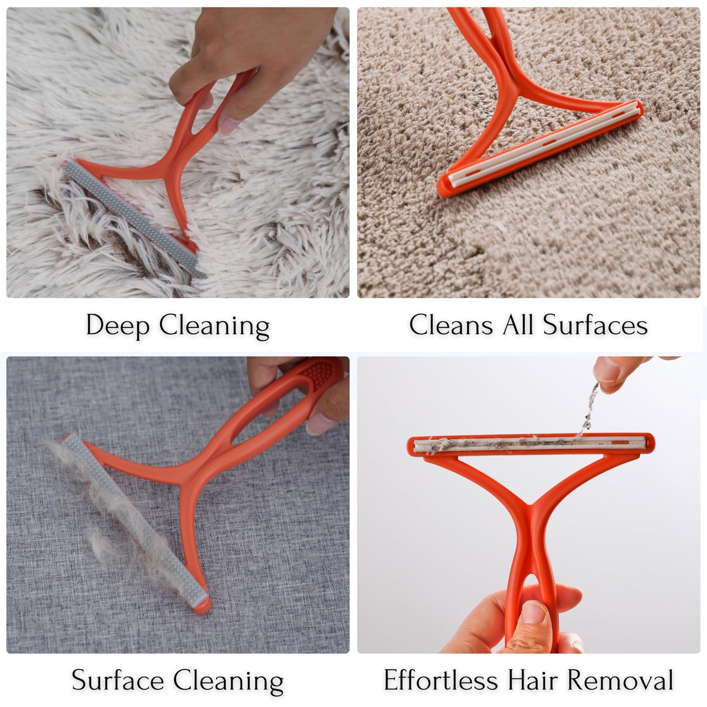 Petpals Pet Hair removal Tool, Portable Flexible Cat Massager,2 in 1 Pet Grooming Glove, Cat/Dog Hair Removal Brush for Rugs, Couch, Furniture, 3 in 1 Bundle,Valuable Kit