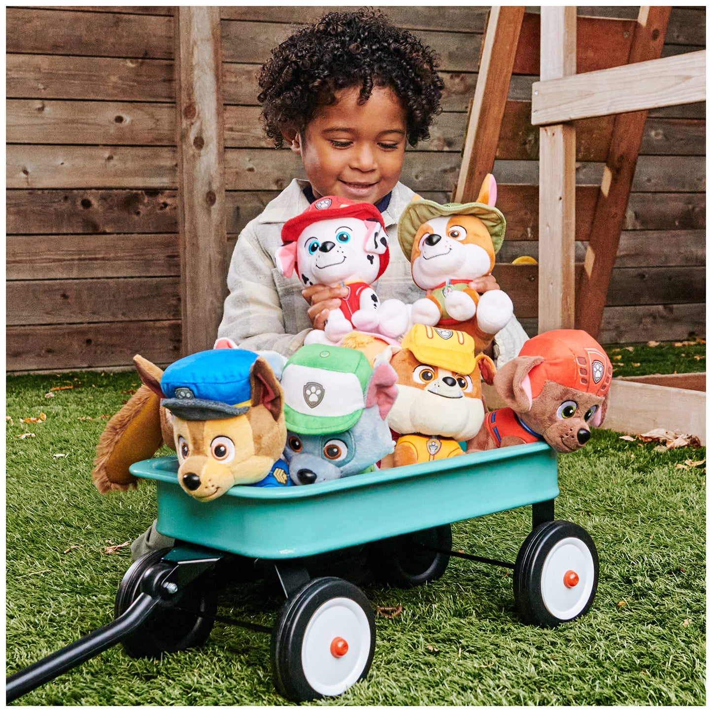 GUND Official PAW Patrol Rocky in Signature Recycling Uniform Plush Toy, Stuffed Animal for Ages 1 and Up, 6"