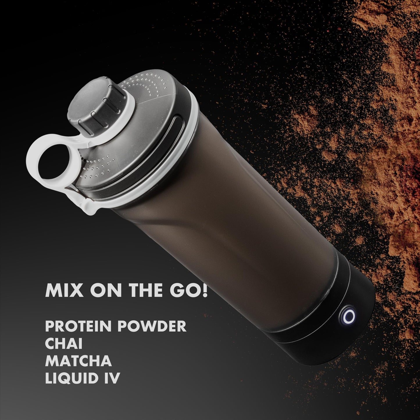 Mix Mate Electric Shaker Bottle, Portable Blender Protein Shaker, USB Rechargeable MixMate Blender For Protein Shakes Pre Workout Greens Coffee Pancake Mix Cocktail Cocktails (Pink a Boo)