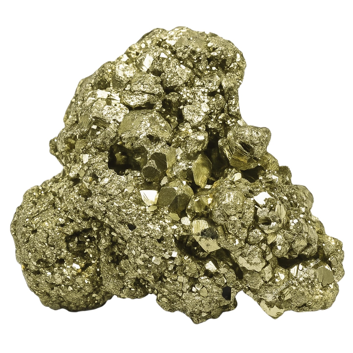 Amazing Gemstone Pyrite Raw Crystals and Healing Stones, Natural Rocks For Tumbling - DIY Raw Stones And Crystals (1 Piece)