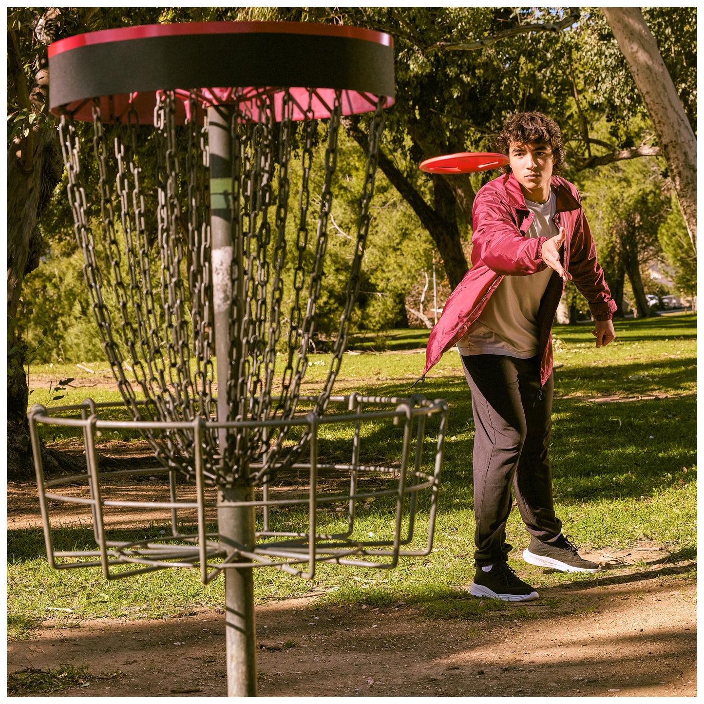 Aerobie Disc Golf Set of 3 Flying Discs, Frisbee Discs for Kids Parties and Backyard Games, Starter Disc Golf Accessories, Teen Boys Gift Ideas, Kids Toys for Ages 5 & Up